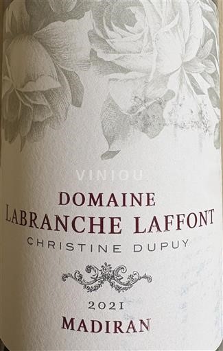 Jugperëndim Madiran Domaine Labranche Laffont 2021