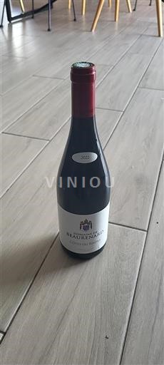 Rhônedalen Côtes du Rhône Beaurenard 2022