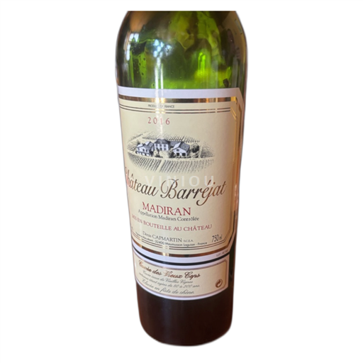 Sudoeste Madiran Château Barrejat 2022