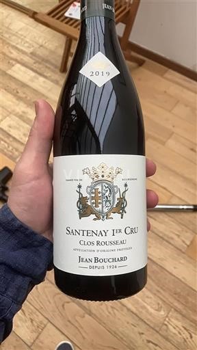 Burgundy Not Specified Jean Bouchard Clos Rousseau 2019