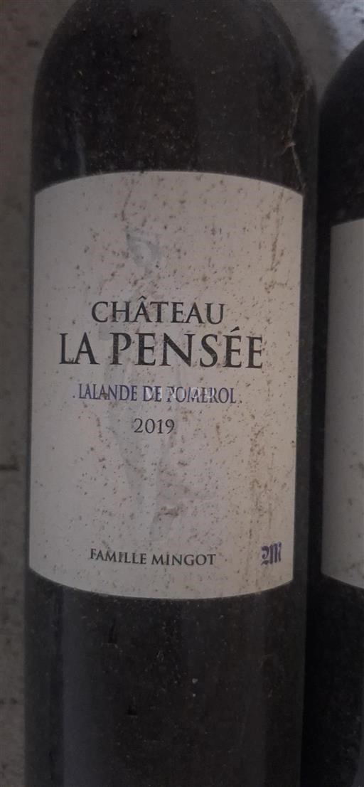 Bordéus Lalande-de-Pomerol Château La Pensée 2019