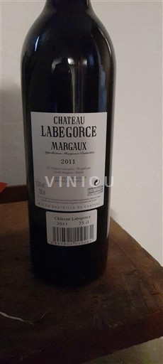 Bordeaux Margaux Château Labégorce 2011