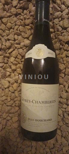 Bourgogne Gevrey-chambertin Jean Bouchard 2014