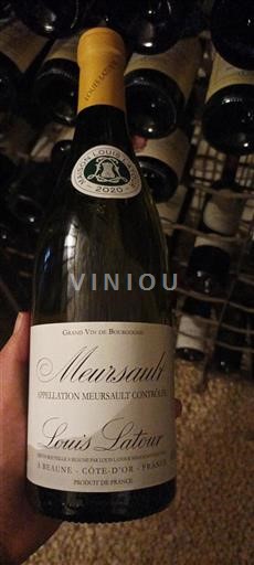 Burgundija Meursault Louis Latour 2020