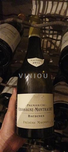 Burgundi Chassagne-Montrachet Premier Cru Frédéric Magnien Baudines 2011