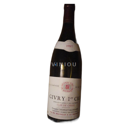 Burgundija Givry Premier Cru Domaine Choffletvaldenaire Clos de Choue 1997