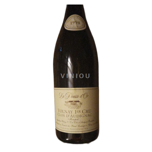Bourgogne Volnay Premier Cru Domaine La Pousse Or Clos d'Audignac 1998