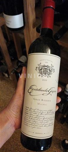 Mendoza Ikke specificeret Escorihuela Gascón Malbec Gran Reserva 2020