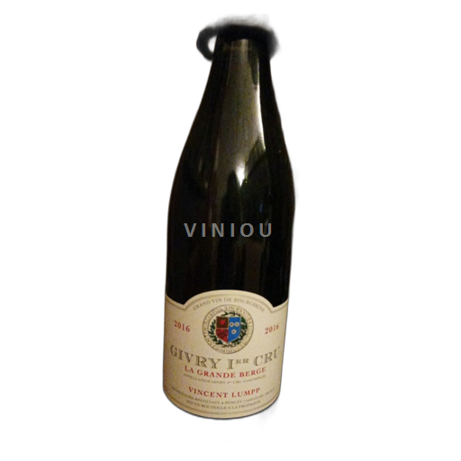 Burgundy Givry Premier Cru Domaine Vincent Lumpp La grande berge 2016