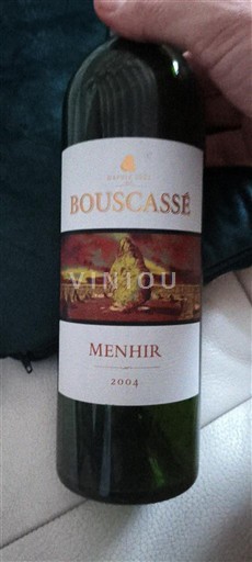 Sudoeste Madiran Château Bouscassé Menhir 2004