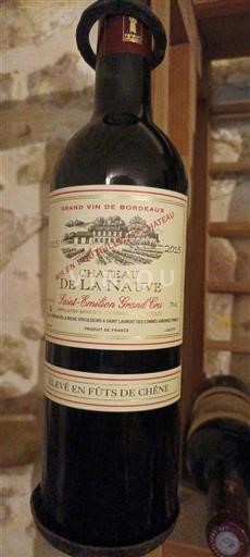 Bordeaux Saint-Émilion Grand Cru Grand Cru Château La Nauve 2015