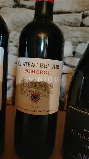 Bordeaux Pomerol Château Belair 2016