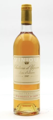 Bordeaux Sauternes Château Yquem 1987