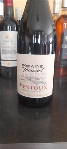 Rhône Valley Ventoux Domaine Troussel Non-Vintage