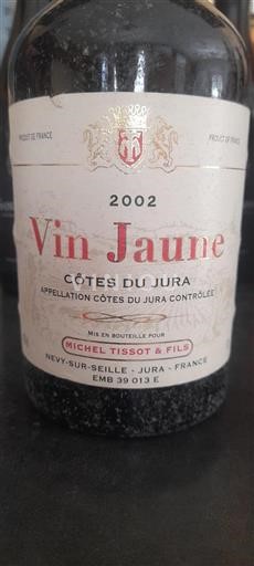Jura No se traduce. Michel Tissot & Fils Vin Jaune 2002