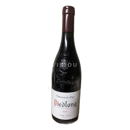 Vallée du Rhône Châteauneuf-du-pape Famille Brunier Piedlong 2019