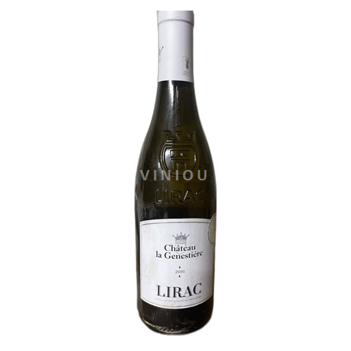 Rhônedalen Lirac Château La Genestière 2016