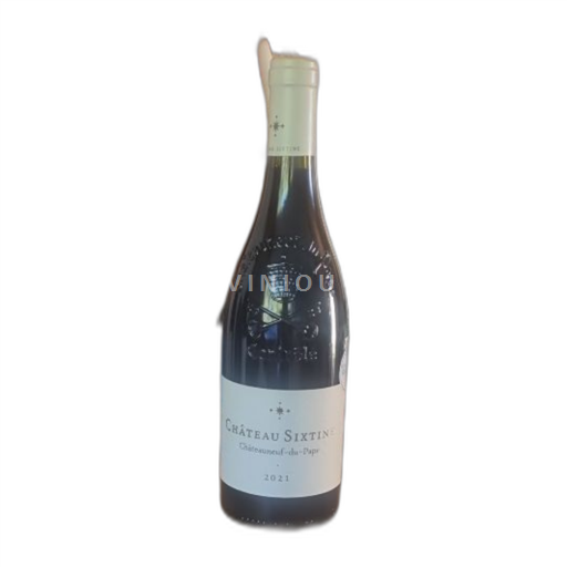 Údolí Rhôny Châteauneuf-du-Pape Château Sixtine Sixtine 2021