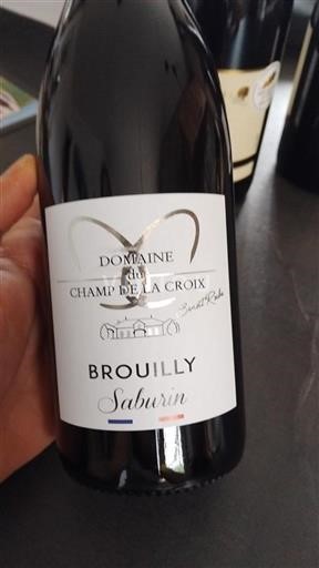 Beaujolais Brouilly Domaine Champ De La Croix Saburin 2023