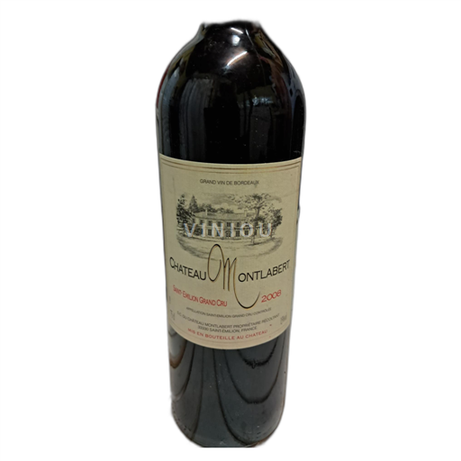 Burdeos Saint-Émilion Gran Cru Montlabert 2008