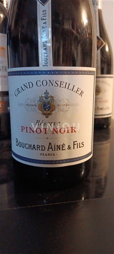 Бургундія Не вказано Bouchard Aîné & Fils Grand Conseiller Réserve Pinot Noir Без вінтажу
