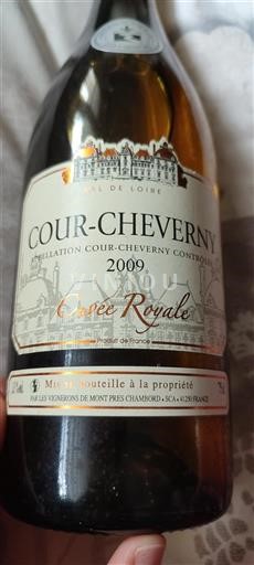 Loiredalen Cour-cheverny Les Vignerons De Mont Près Chambord Royale 2009