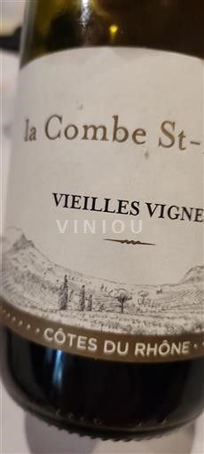 Valle del Ródano Côtes del Ródano La Combe St-pierre Vieilles Vignes Sin añada
