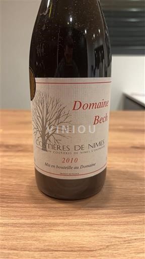 Valle del Rodano Costières di Nîmes Domaine Bech 2010