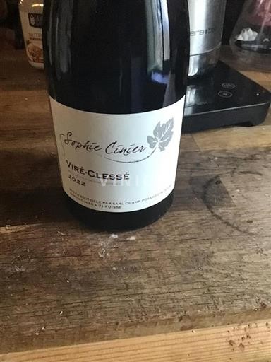 Burgund Viré-Clessé Domaine Sophie Cinier 2022