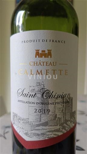 Langvedok Saint-Chinian Château Calmette 2019