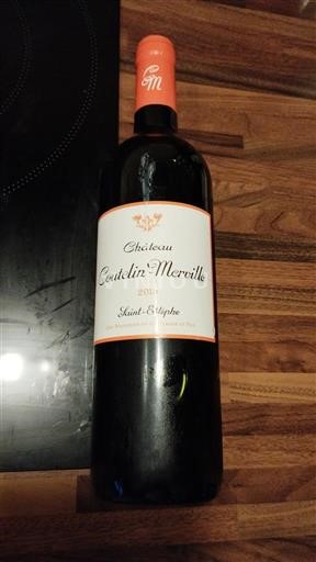 Burdeos Saint-Estèphe Coutelinmerville 2013