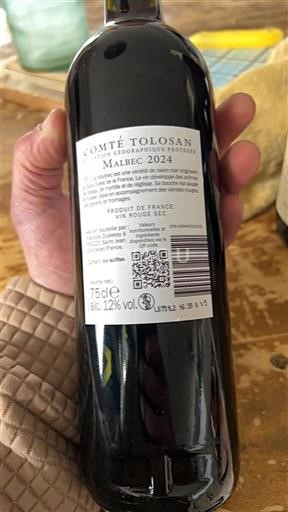 Sudoeste Comté tolosano Malbec 2024
