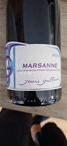 Alpen en Rhônevallei Rhodanische Heuvels Domaine Jeanne Gaillard Marsanne 2023