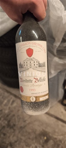 Bordeaux Saint-Émilion Grand Cru Grand Cru Mondottebellisle Prestige 1993