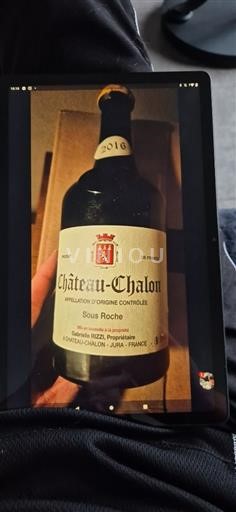 Jura Château-Chalon Château Chalon Sous Roche 2016
