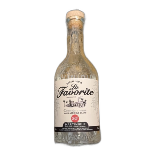 Rum Bílé Cœur de canne La Favorite 1a Francie Nespecifikováno