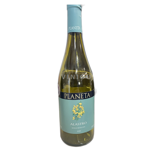 Vin Blanc sec Alastro Planeta 2020 Italie Sicile Moscato di Siracusa DOC