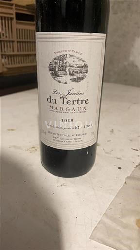 Bordeaux Margaux Château Tertre Les Jardins du Tertre 1995