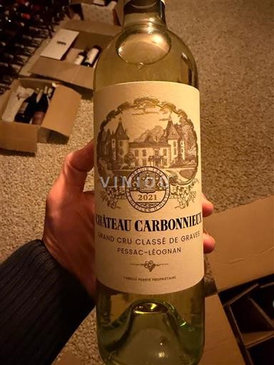 Bordeaux Pessac-Léognan Grand Cru Château Carbonnieux 2021