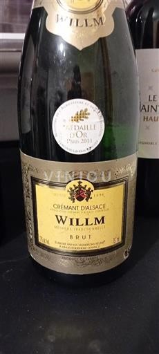 Alsace Crémant-d'alsace Willm Non Millésimé
