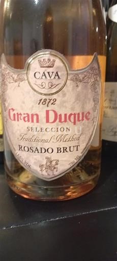 Catalogna Non specificato Gran Duque Rosado Brut 2018
