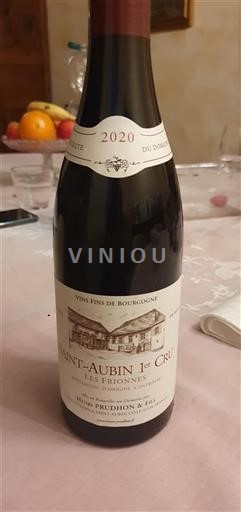 Burgundija Saint-Aubin Premier Cru Henri Prudhon & Fils Les Frionnes 2020