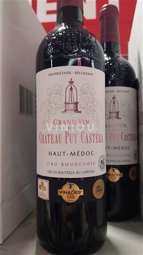 Bordeaux Haut-Médoc Cru Bourgeois Château Puy Castera 2022