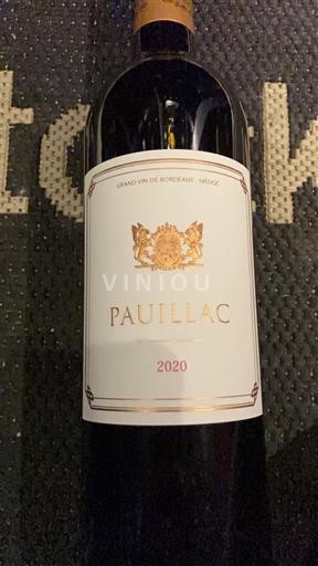 Burdeos Pauillac Château Pichon Longueville 2020