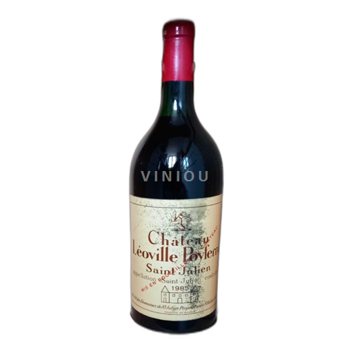 Bordeaux Saint-Julien Château Leoville Poyferre 1985