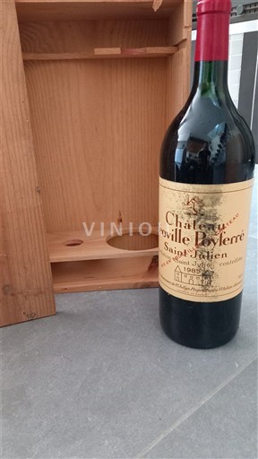 Bordeaux Saint-Julien Château Leoville Poyferre 1985