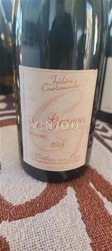 Valle del Loira Montlouis-sur-Loire Frédéric Courtemanche Les Granges 2009