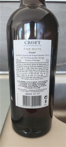 Portugal Oporto Croft Fine White Sin añada