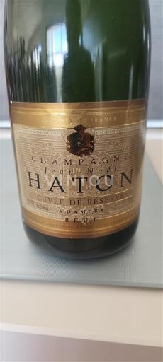Champanhe Jeannoël Haton de Réserve Não Sazonado
