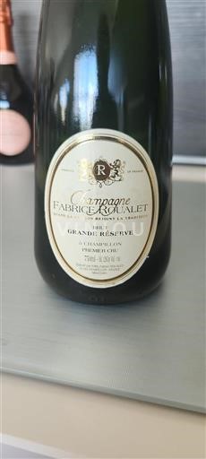 Champagne Champagner Premier Cru Fabrice Roualet Grande Réserve Ohne Jahrgang